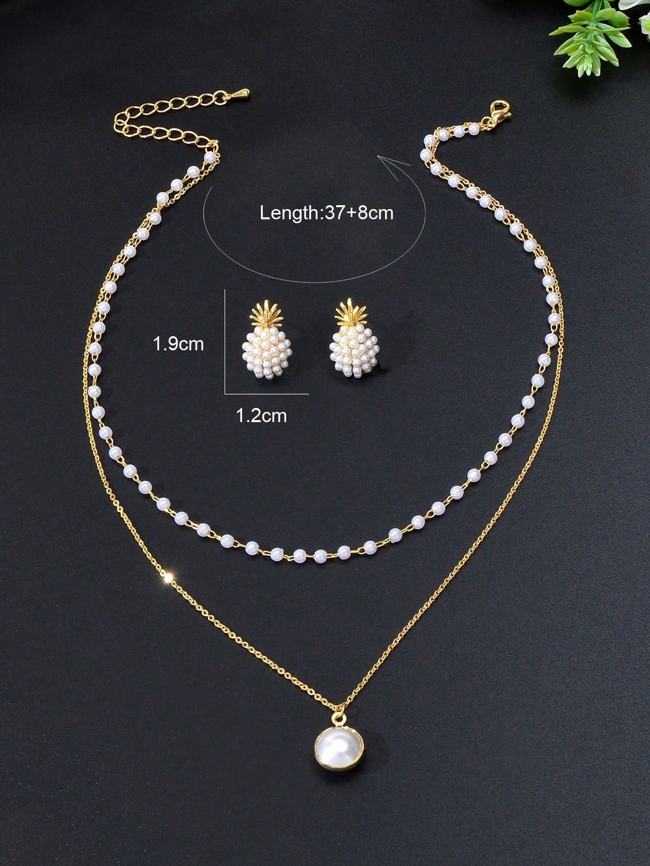 Pearl Double Pendant - MariyX